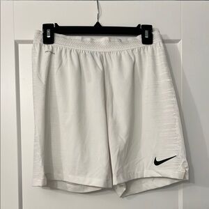 Nike White Soccer Short
